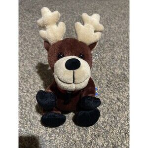 Vintage Coco Cola International MOOSE Beanie Plush Toy